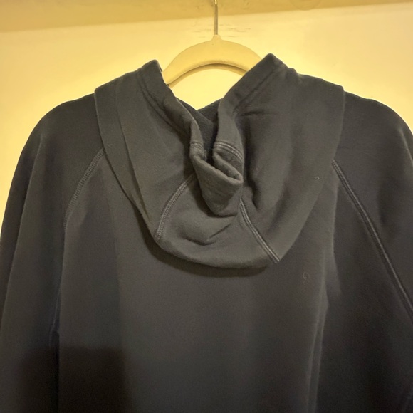 Adidas Unisex Like New Navy Blue Hoodie with White Logo, Size XL - Picture 6 of 7